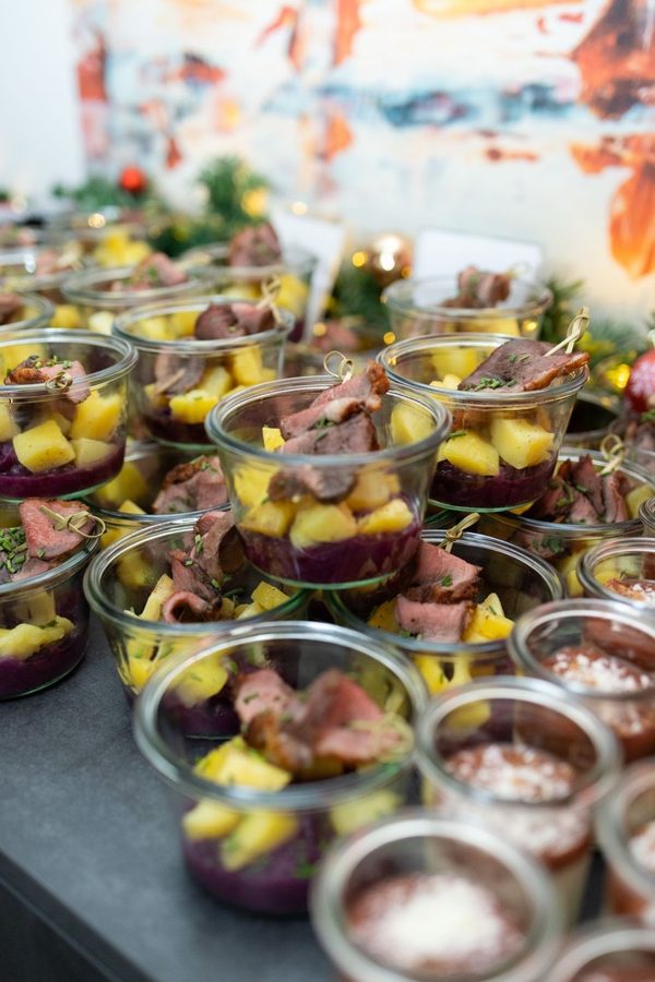 Fingerfood Glaeser hochkant
