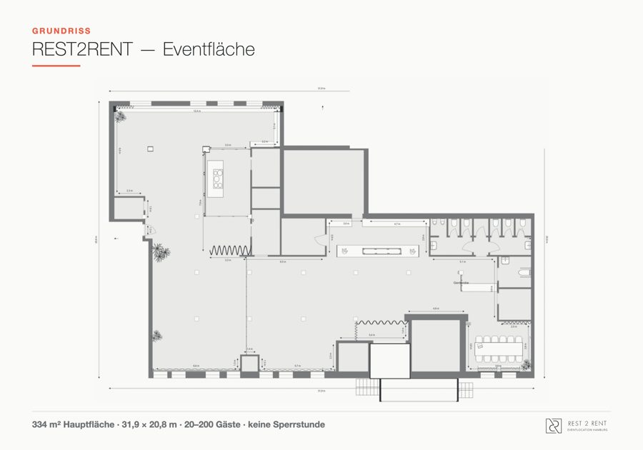 Grundriss Eventflaeche